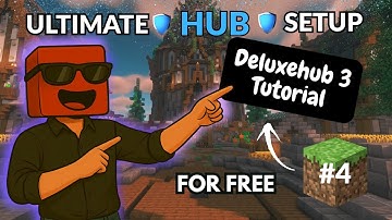 Make Your Minecraft Lobby Like a Pro! | DeluxeHub 3 Setup Guide | Best Lobby Plugin For Your Server