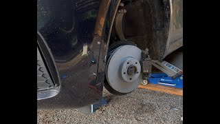 BMW X5 F15 front brake discs and pads replacement DIY at home