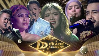 10 Juara Lida \u0026 Da Sampaikan Pesan Bagi Keluarga Lewat Lagu! | Konser 1 Dekade D'academy Indosiar