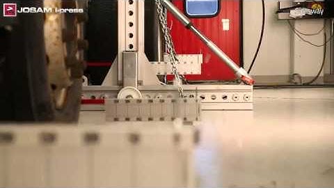 Frame straightening with JOSAM i press   Sidesway