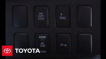 2007 - 2009 FJ Cruiser How-To: Active Traction | Toyota