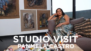 Black Rock Senegal presents : Studio Visit with Panmela Castro