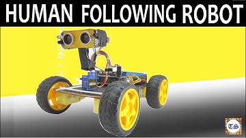 Human following robot using arduino uno and l293d motor driver | My Tech Studio