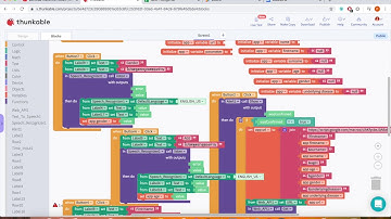 Thunkable + Googlesheet บันทึกข้อมูลด้วยเสียง(เป็นภาษาอังกฤษ)