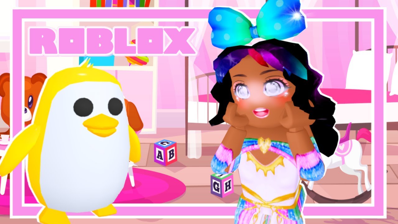 You Wont Believe How I Got This Golden Penguin Roblox Adopt Me Roleplay Story - roblox group picture for penguins