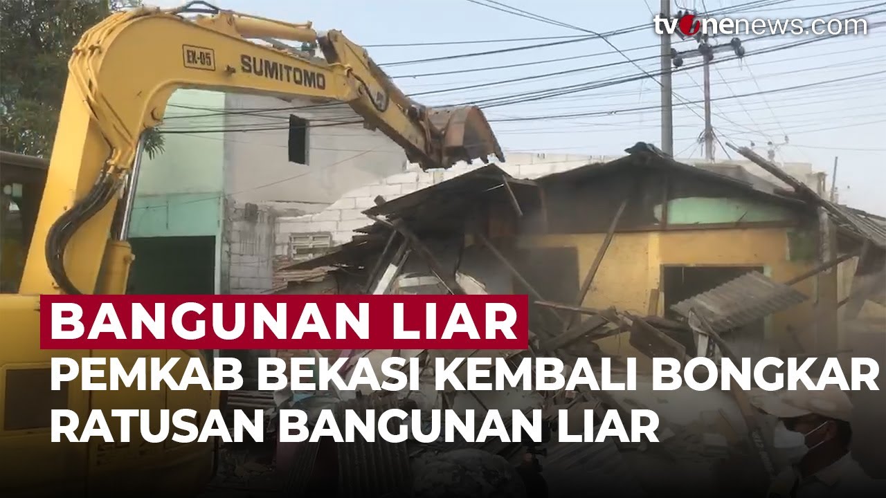 Pemkab Bekasi Kembali Tertibkan Ratusan Bangunan Liar di Bantaran Sungai | OneNews Update