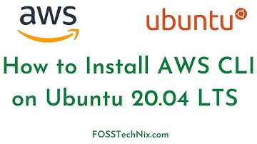 #15:How to Install AWS CLI on Ubuntu 20.04 LTS | Configure AWS CLI on Ubuntu | AWS Tutorial