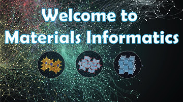 1. Welcome to Materials Informatics!