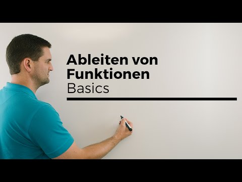 Video: So Finden Sie Die Ableitung Einer Gegebenen Funktion