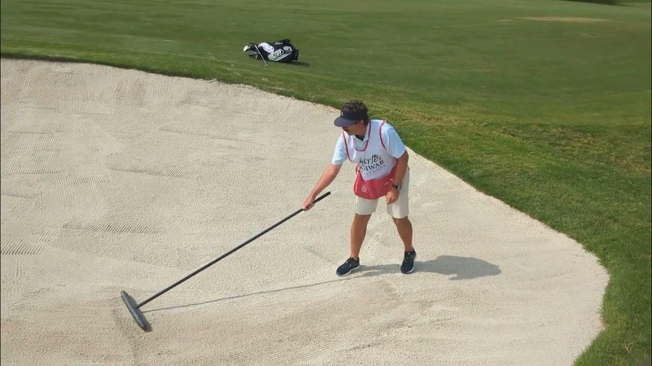 Professional Bunker Raking 2023 002 YouTube