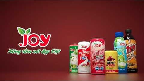 Nước Ép Cherry JOY - chua chua, ngọt ngọt chỉ nghe thôi đã thèm