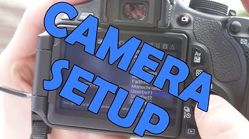 Basic Canon DSLR setup for video - FilmmakingShow