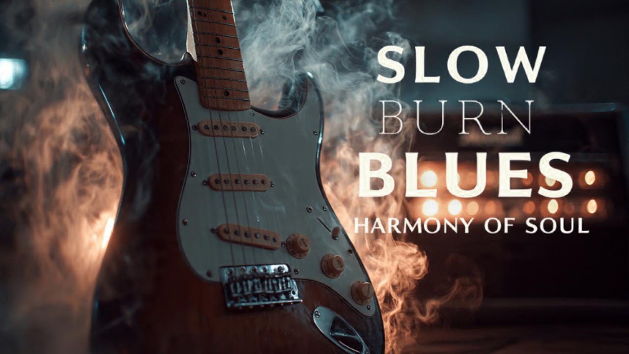 Slow Burn Blues – Midnight Guitar Instrumental | Harmony of Soul