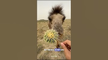 How Camels Eat Cactus #science #sciencefacts