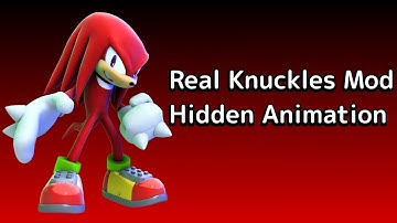 Sonic Generations - Real Knuckles Mod Hidden Animation