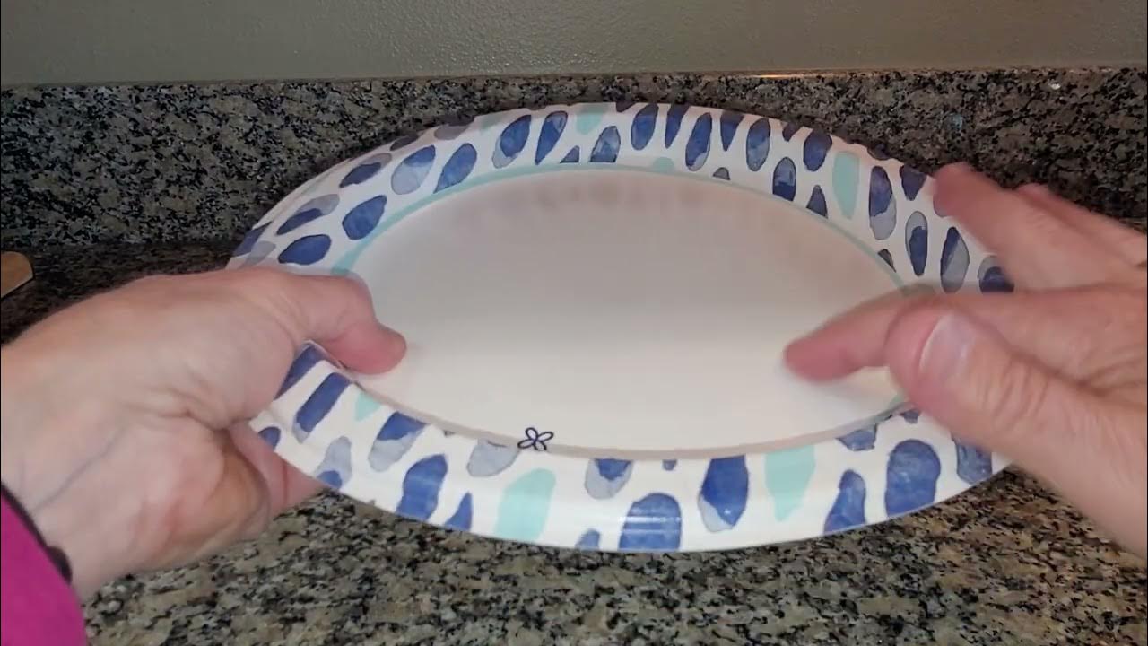 Dixie Ultra Paper Plates Cut Resistant Microwave Safe YouTube