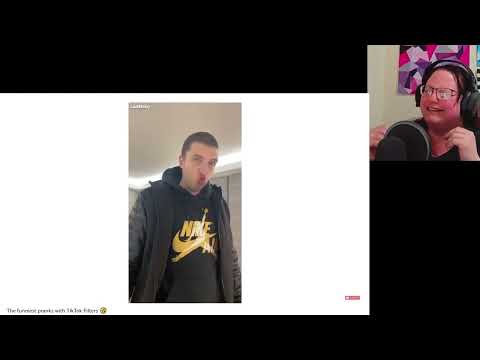 Reaction To Ladbaby Video "The funniest pranks with TikTok Filters 🤣"