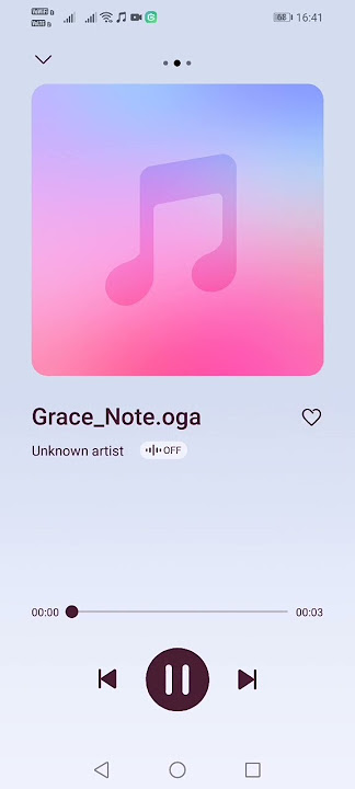 Samsung ringtone: Grace note