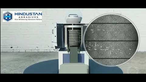 11 Rice whitening abrasive roller animated video