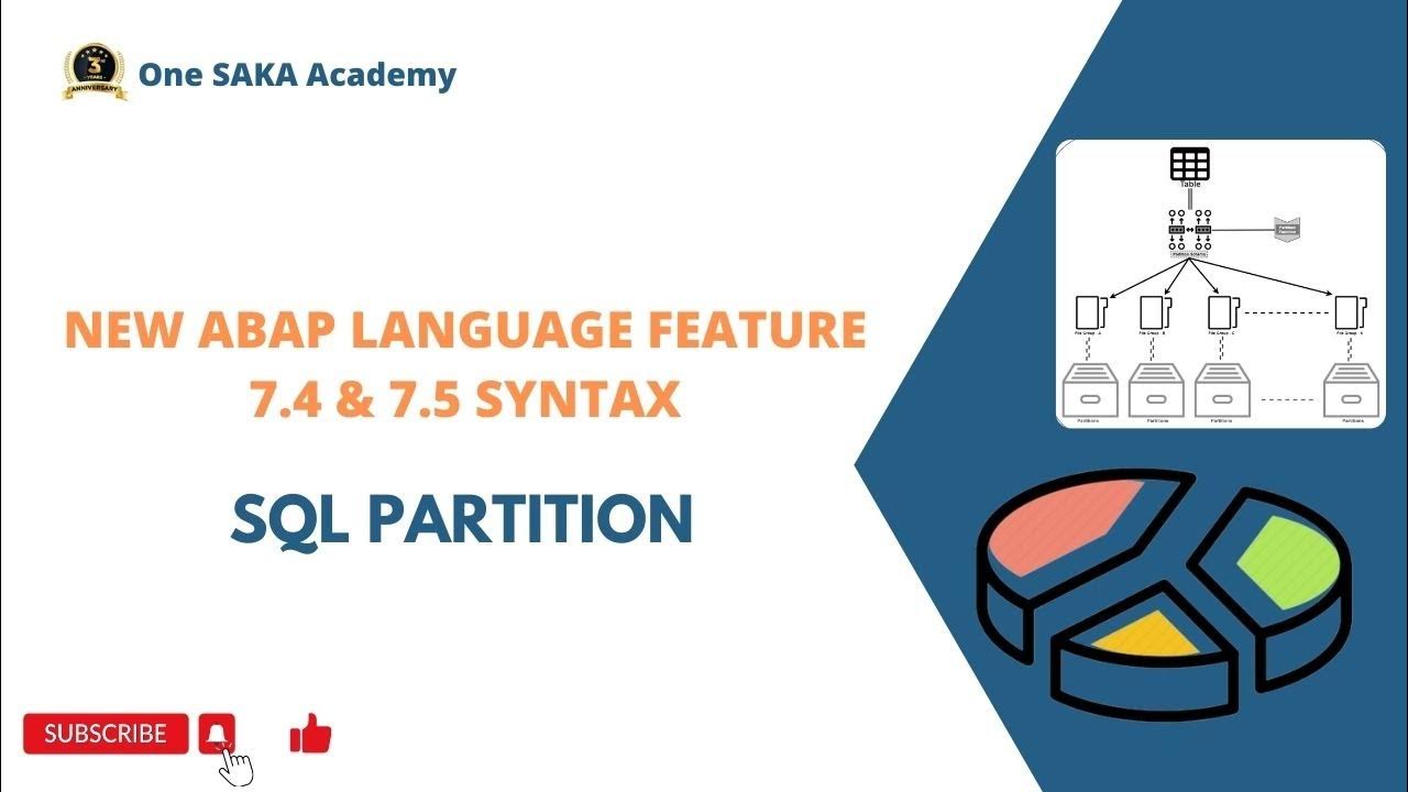 New ABAP Syntax- SQL PARTITION - YouTube