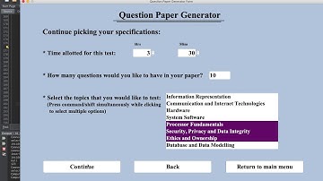 QCube - Question Paper Generator