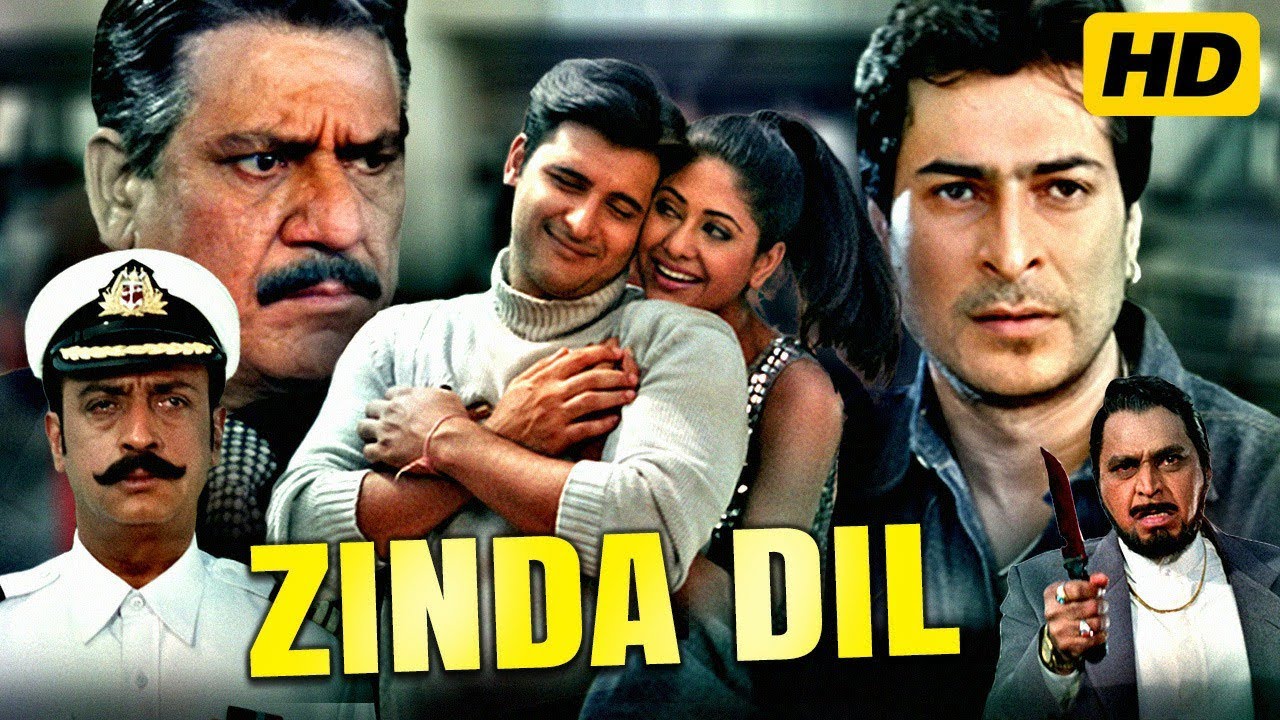 Zinda Dil Action Movie HD     Abbas Ali Sharad Kapoor Johnny Lever Ashima Om Puri