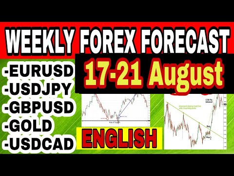 ( 17 – 21 August ) weekly forex forecast | EURUSD / GBPUSD / USDJPY / GOLD | forex trading | English