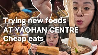 Trying new Asian food at Yaohan in Richmond, Canada - Cheap eats