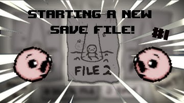 FIRST RUN OF THE SAVE FILE! || The Binding of Isaac Repentance #1
