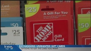 Companies now offering gift card trade-in option