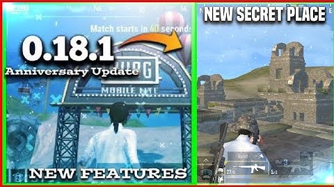 PUBG Mobile Lite l Secret place in 0.18.1 beta update l ft. VyberX