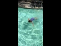 Amy&#39;s Daughter Learns to Swim