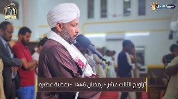 ايات من سورة النحل || تراويح اليوم الثالث عشر 1446 || شيخ الزين محمد احمد