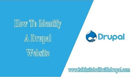 How To Check A Website Using Drupal CMS ✪ Is This Site Built With Drupal
