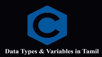 Data types and Variables in C Programming Session-3(Tamil)|Prof.Antony Vijay