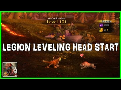 WoW Legion XP Boost Preparation - How to (Possibly) Get a Jump Start on 100-110