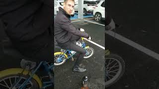 homemade 1000w electric MiNi bike