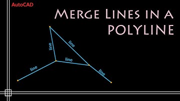 AutoCAD - Convert LINE to POLYLINE (Simple and Easy!)