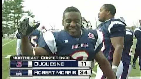 Duquesne-Robert Morris Football Highlights (10/30/10)