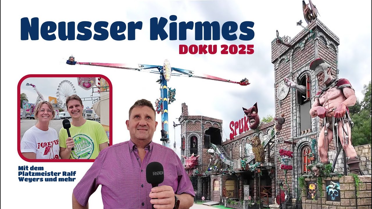 DOKU Neusser Kirmes Bürger Schützenfest 2025 Interview mit Platzmeister Ralf Weyers vor dem Start