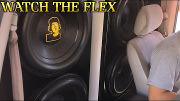 4 15S WALLED IN A TACOMA TRUCK