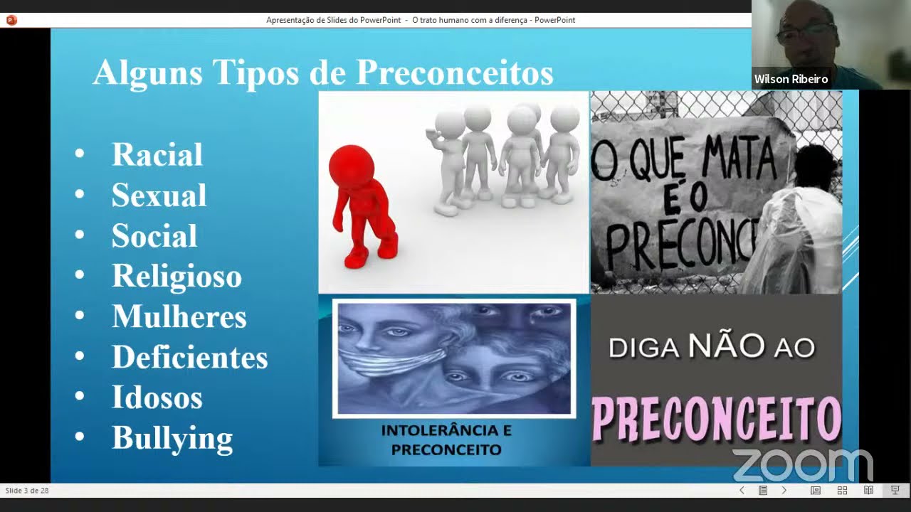 O TRATO HUMANO COM A DIFERENÇA