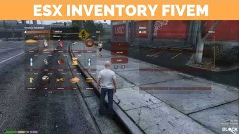 ESX Inventory Fivem - Fivem Script Store
