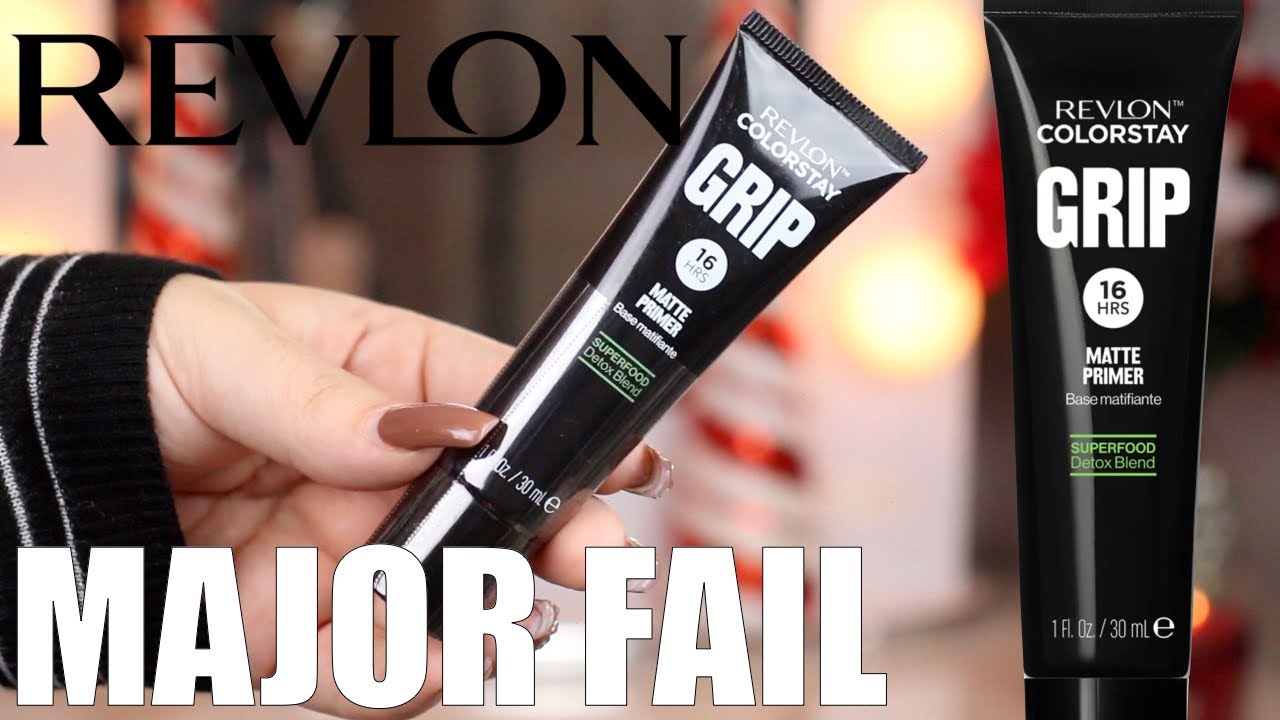 *NEW* Revlon ColorStay Grip Matte Primer REVIEW! Major FAIL YouTube