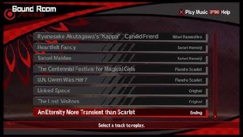 Touhou Azure Reflections OST - An Eternity More Transient that Scarlet