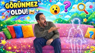 KIZIMIZA GÖRÜNMEZLİK ŞAKASI YAPTIK !! Funny kids video