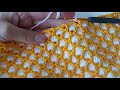 Bal Peteği örgü modeli knitting Crochet Honeycomb model