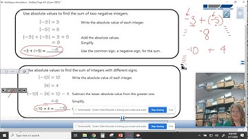 7th Grade Math - Lesson 1