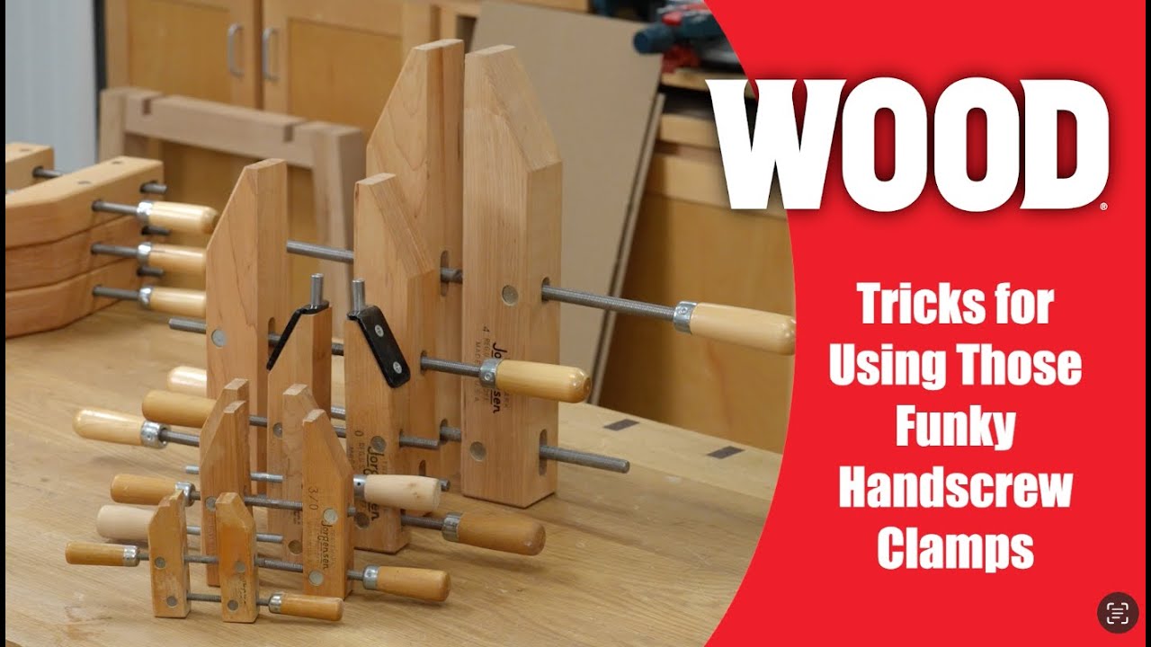How to Use Hand Screw Clamps — Tips, Tricks, and Woodshop Hacks
