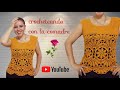 Tutorial Blusa o Vestido Abanico Elegante a Crochet Parte #1 💖🌹💕